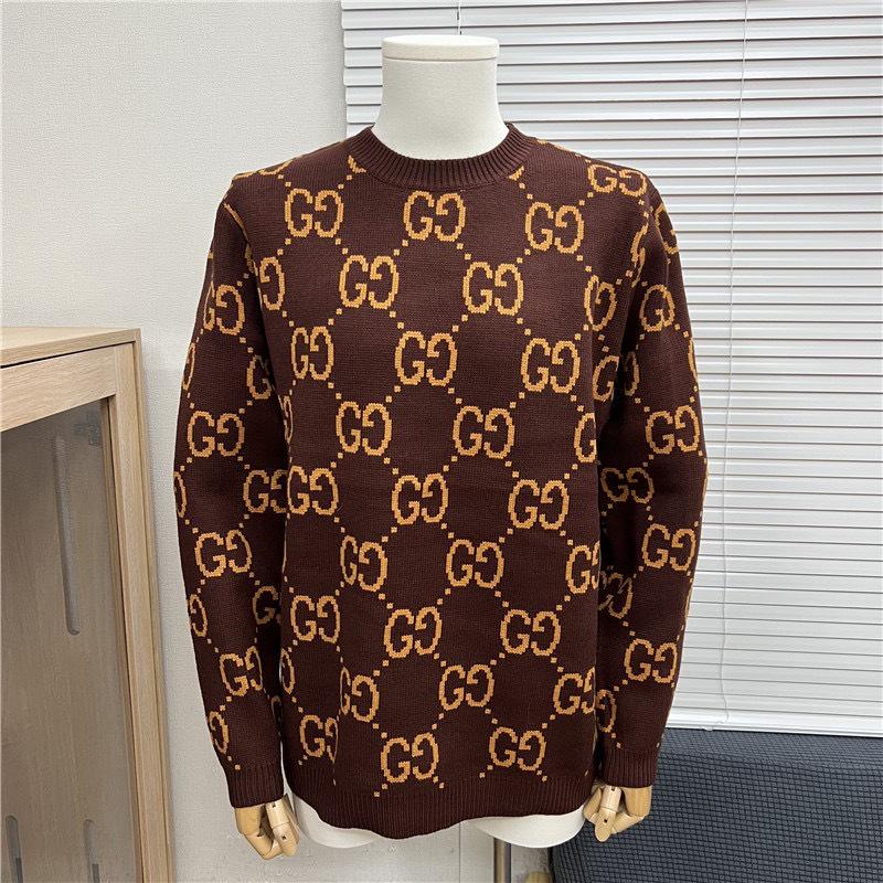 

Розкішний унісекс светр Prada з круглим вирізом та вишитим логотипом Medium