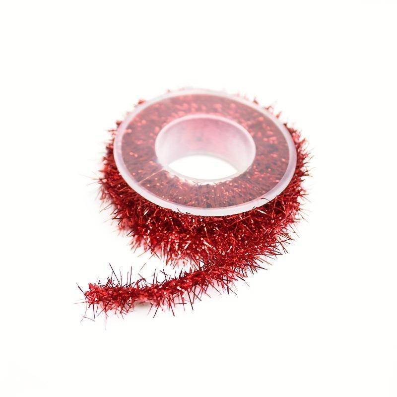 Christmas Colored Wool Strips Colorful Bow Tie DIY Metal Wire Yarn Holiday Decorations Halloween Christmas Decorations