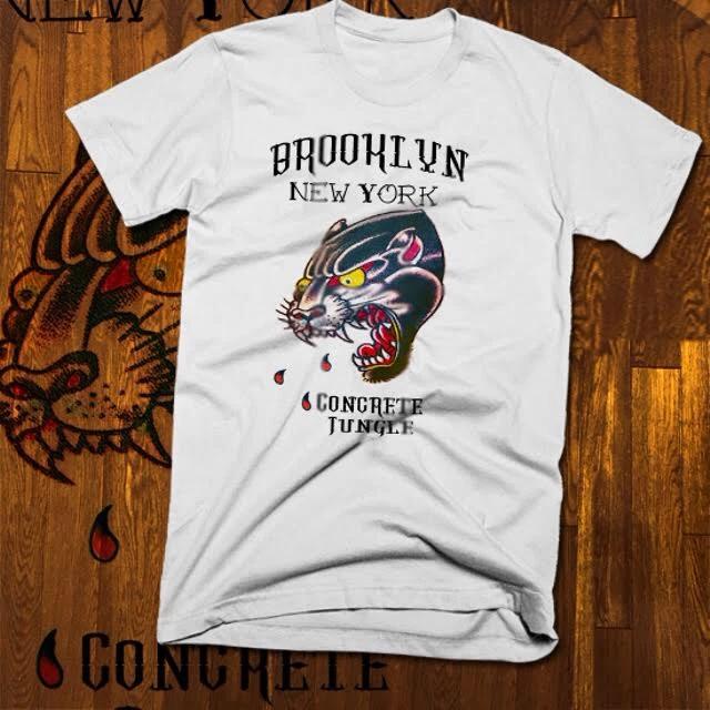 

New York T-Shirt Brooklyn Manhattan Bronx Queens Concrete Jungle new M