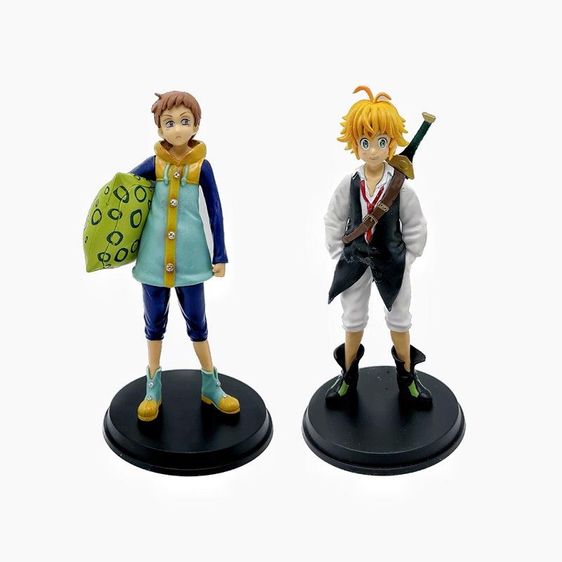 Anime Meliodas King Model Character Doll Pillow Poses Carrying Sword Action Figure PVC Action Figure Collection Gift