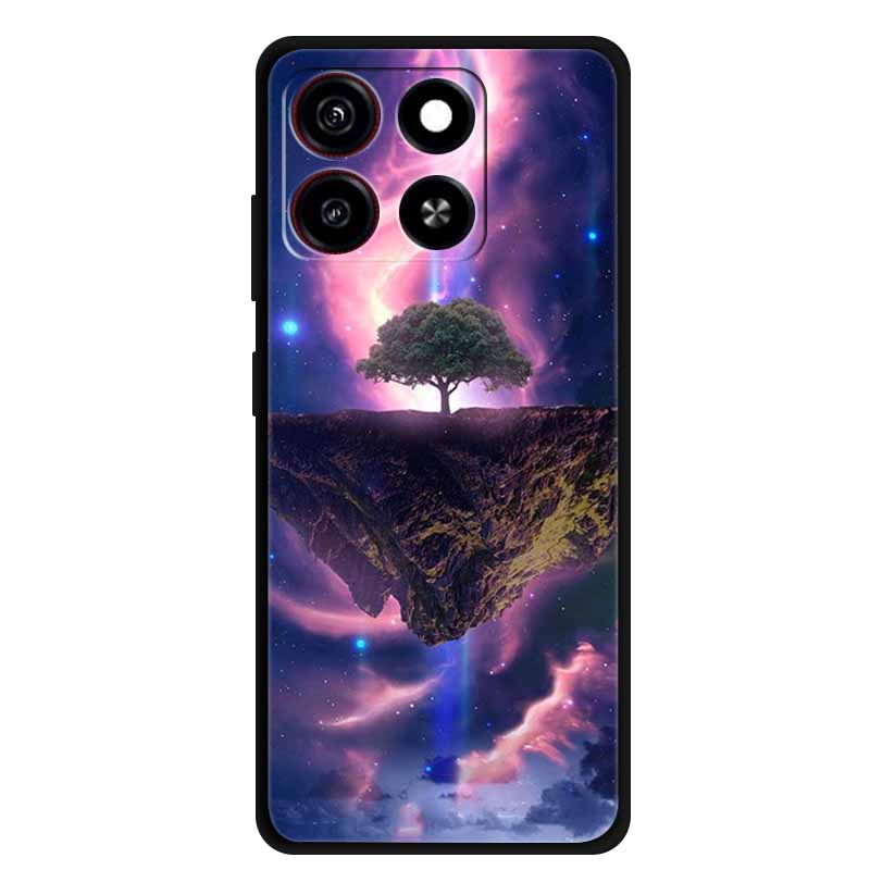 Phone Case For ZTE Blade A55 Back Cover Case A 55 Shockproof Black Silicone Soft Coque For ZTE Blade A35 Case A 35 6.75" Funda