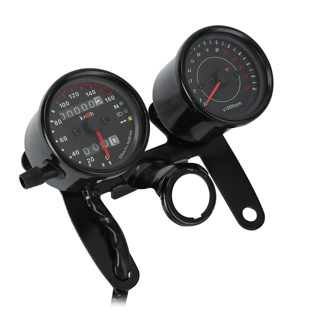 Universal Motorcycle Odometer Speedometer Retro Modified Instrument Accessory