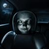 Spooky Auto Interior Accessories 2Pcs Funny Car Headrest Covers, Scary Faces Universal Fit Sleeve Seat Protectors, Breathable Soft Skin Friendly Cover