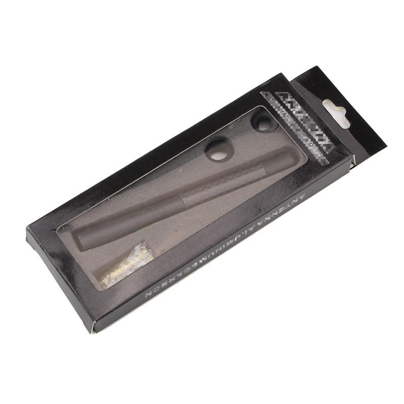 Autoantenne 12cm Carbon Fiber Kurze Radioantenne Universal Autoantenne Dachantenne Radiosignalantenne