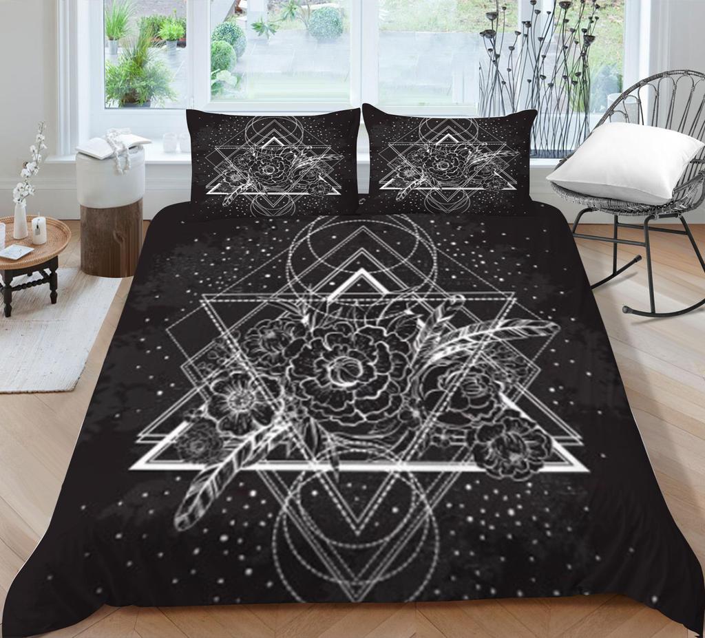 Boho Bedding Duvet Cover Set Bohemian Bedding Set Cover High Quality Comforter Cover Set Man Single Double Size Bed Set