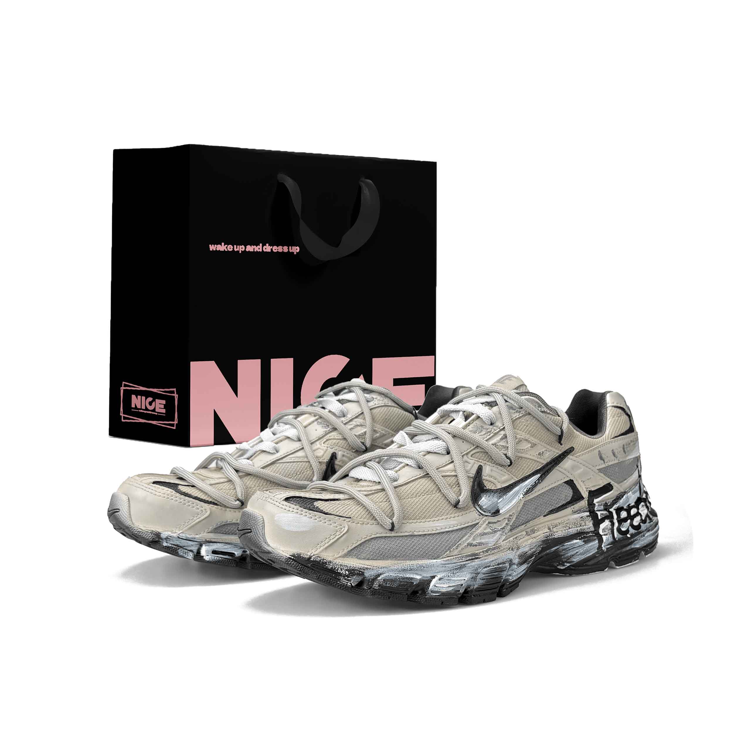 

Nike Initiator Cushioning Abrasion Resistant Breathable Low top Casual Physical Fitness Test & Exam City Commuting 394055-100(Team1326-XBOX) 44