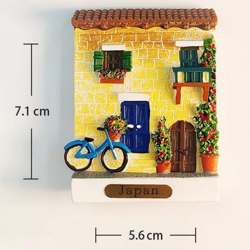 Japan Travelling Souvenirs Okinawa Fridge Magnets Mout Fuji Shinkansen Fridge Stickers Home Decor Birthday Gifts