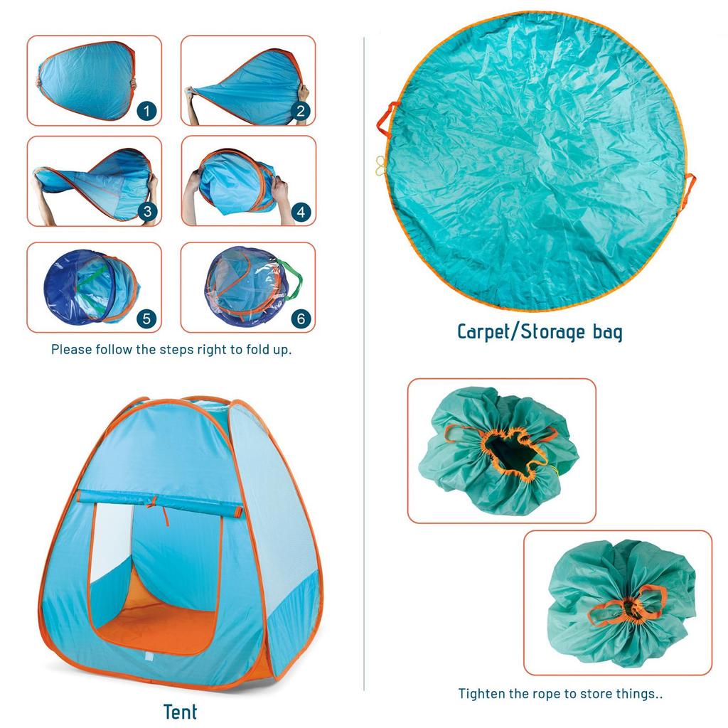 29-teiliges Kinder-Camping-Set, Spielzelt mit Empfänger, Lagerfeuer, Picknick, Geschirr, Kochset für drinnen und draußen
