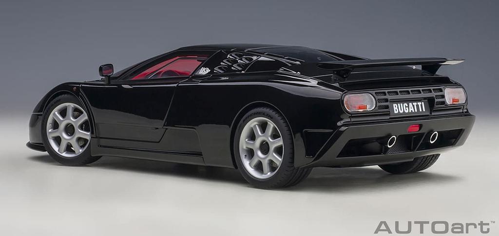 AUTOart Bugatti EB110 SS Schwarz Fertigprodukt 70919 1/18
