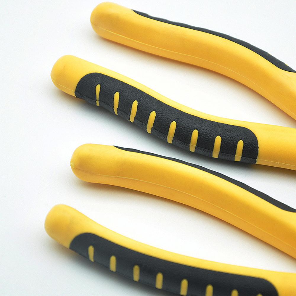 Clește multifuncțional cu tăietoare de sârmă de calitate industrială, clește cu vârf ascuțit din oțel cu conținut ridicat de carbon, duze înclinate de 6 și 8 inci