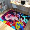 1pc Anime Character Themed Office Carpet Non Slip Rug with Vibrant Cartoon Design, Perfect for Home Decor, Living Room, Bedroom, Gaming Room