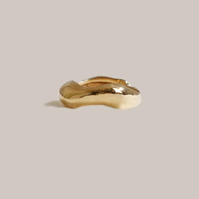 Jaynui Slick Edge Ear Cuff 14k Gold Plated