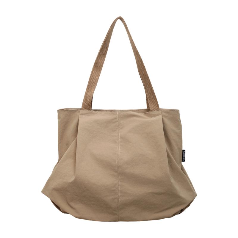 Minimalist Nylon Tote Bag with Spacious Design and Durable Handles Perfect for Everyday Use and Shopping