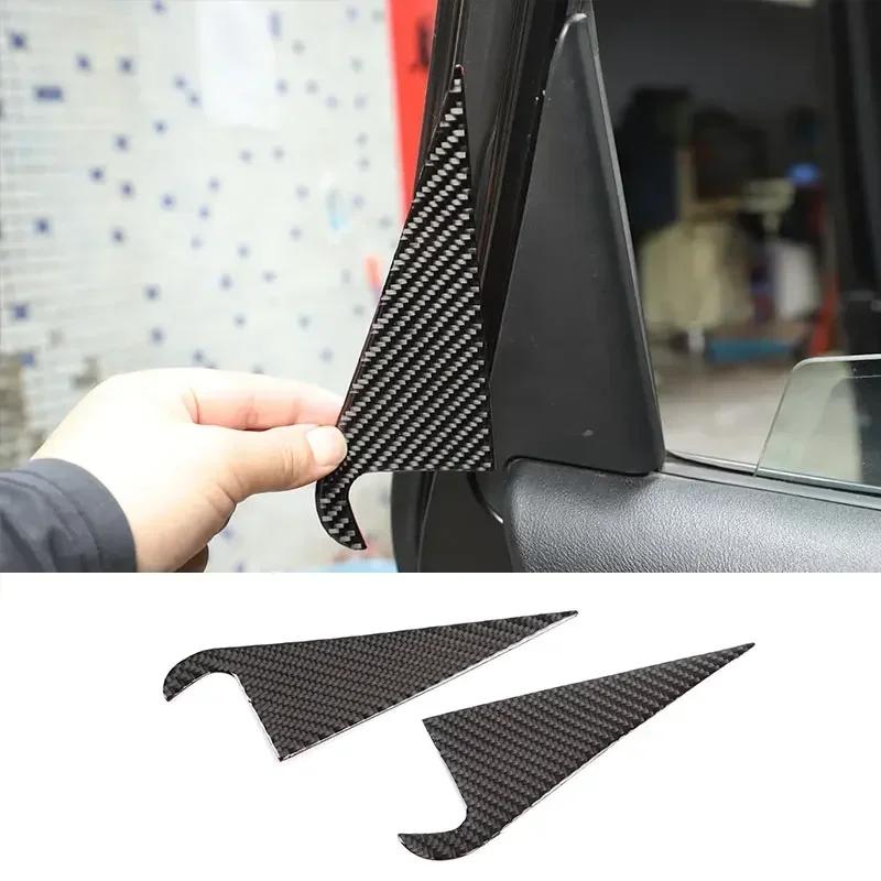For Honda CRV CR-V 2007-2011 Soft Carbon Fiber Car Dashboard Central Control Gear Shift Panel Trim Sticker Accessories