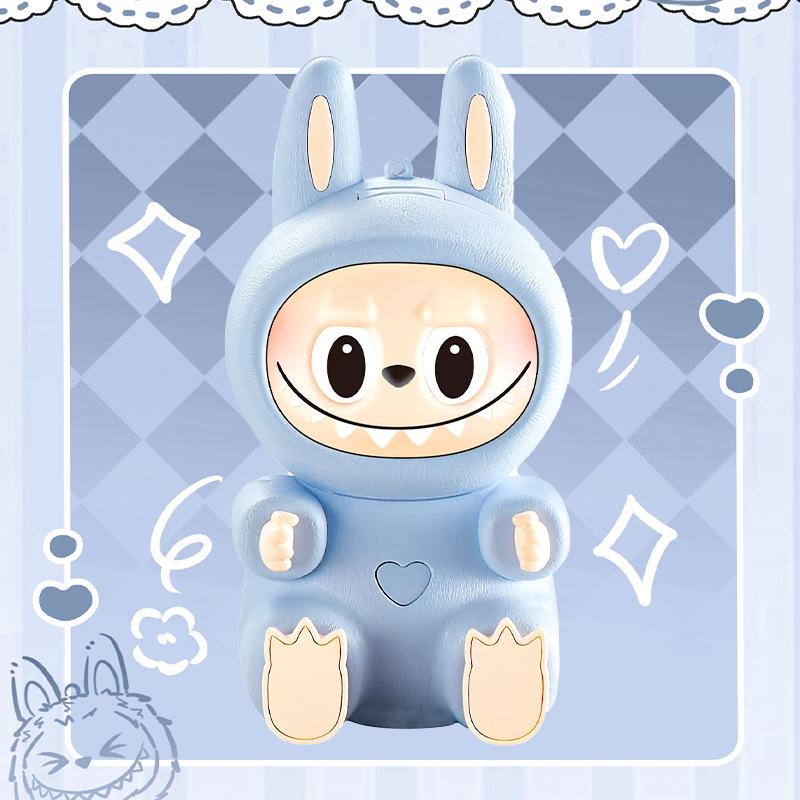 Popular Three-Speed Night Light Mini Neck Fan with Pull-out Flip Design for Outdoor Use