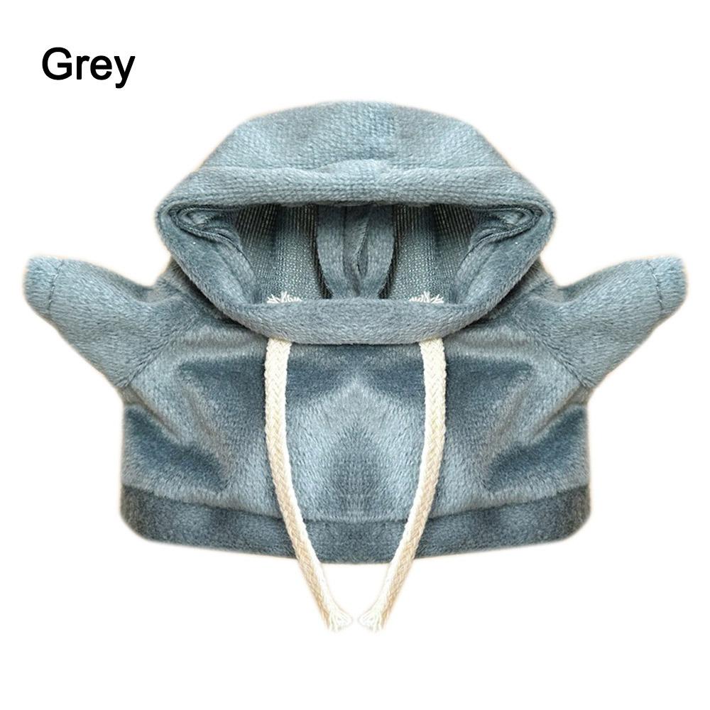 

High Quality Fashion Doll Clothes Cute Casual Wears Clothes Mini Clothes Accessories Dolls Accessories Kids Toys Gifts сірий