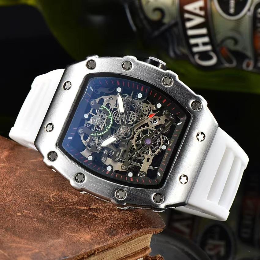 Best-Selling New Richard Skeleton Barrel Sport Men's Watch