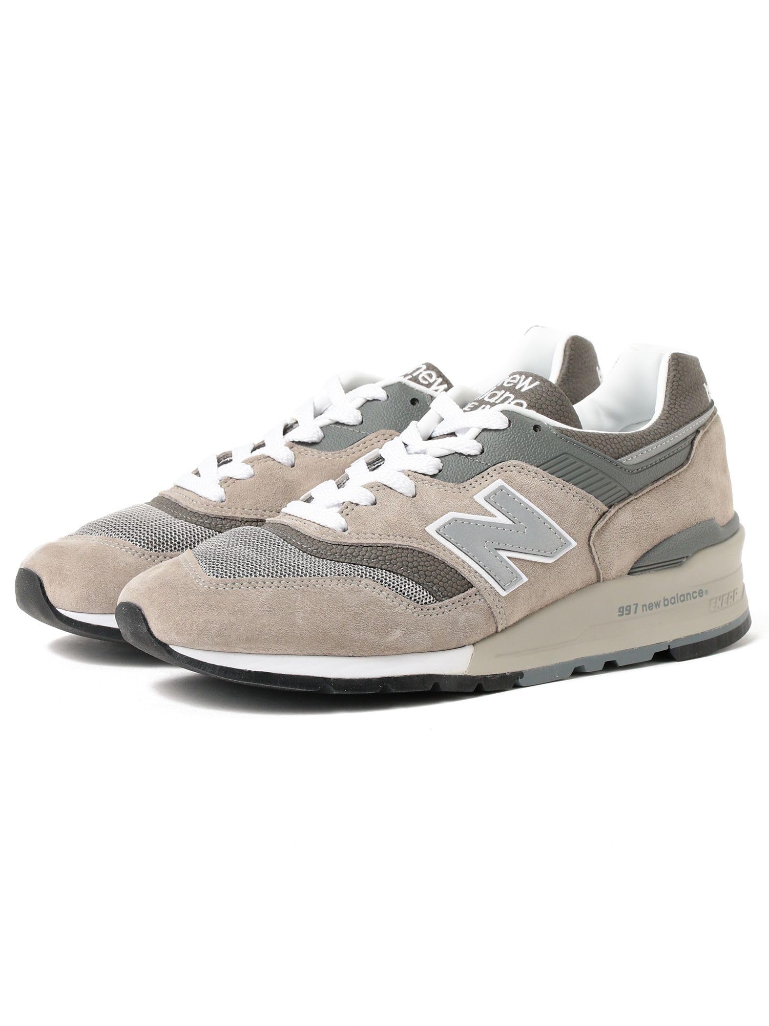 

Beams New Balance U997 GY Кенвас Розмір 11313924424 Чоловіче взуття, Сірий, 28см сірий колір