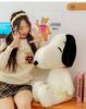 Large Snoopy Plush Toy - Cute Lying Dog Pillow Doll Holiday Gift