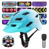 Kids Bicycle Helmet with Led Helmet, Child Sports Safety Cycling Balance Bike Roller Skating Helmet