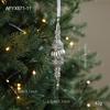 Transparent Christmas Tree Pendant Transparent Hanging Decor  Festive Holiday Display