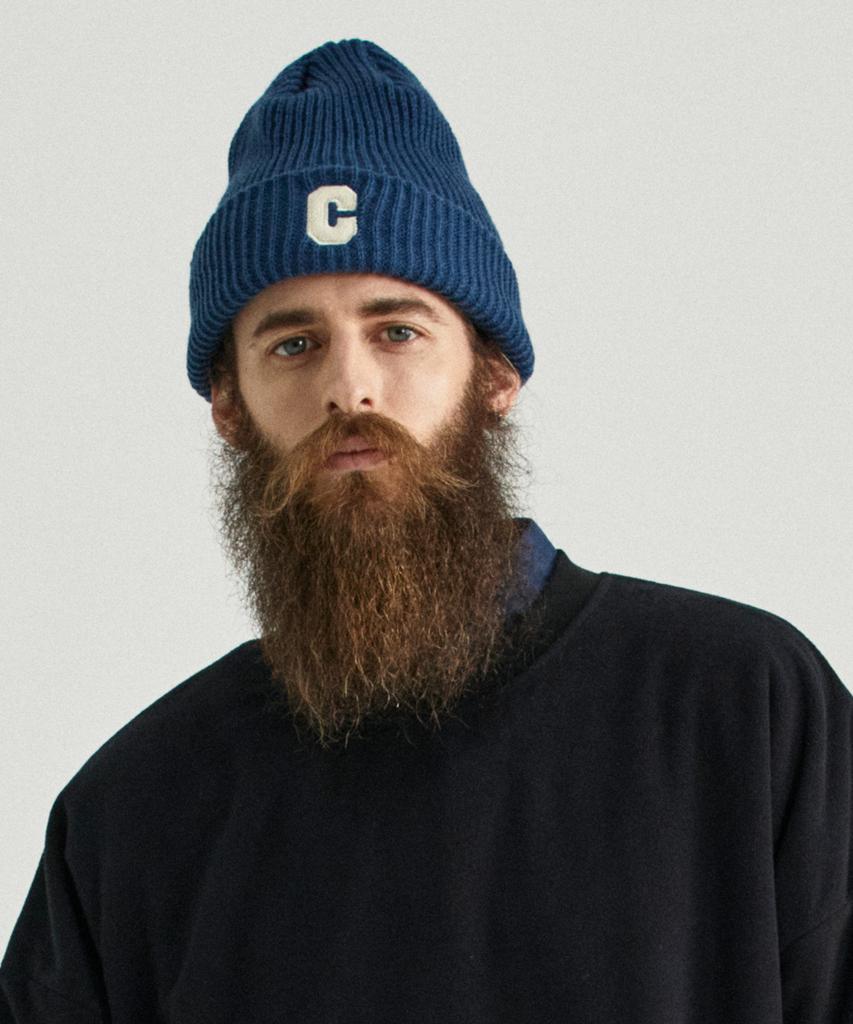CARGOBROS Cb Logo Beanie (Deep Blue)