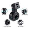 Universal Motorrad LED Klammern Teile 29mm 88mm Stoßstange Modifizierte Schwamm Klemme Led Licht Halterung Mount Kit Für Arbeit Licht