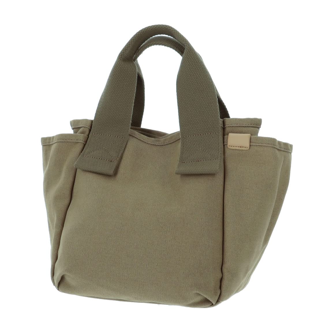 

Канвасовая сумка-тоут на два плеча Monopia с точками и полосками DS-17566