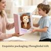 IKASA 32cm Niedliches Affen-Stofftier - Flauschig und kuschelig, ein tolles Geschenk für Ihre Familie oder Liebsten.