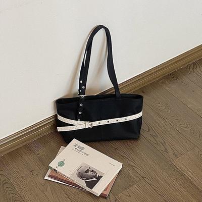 Kleine Retro-Achseltasche - Hochwertige Pendler-Einkaufstasche mit einer großen Kapazität