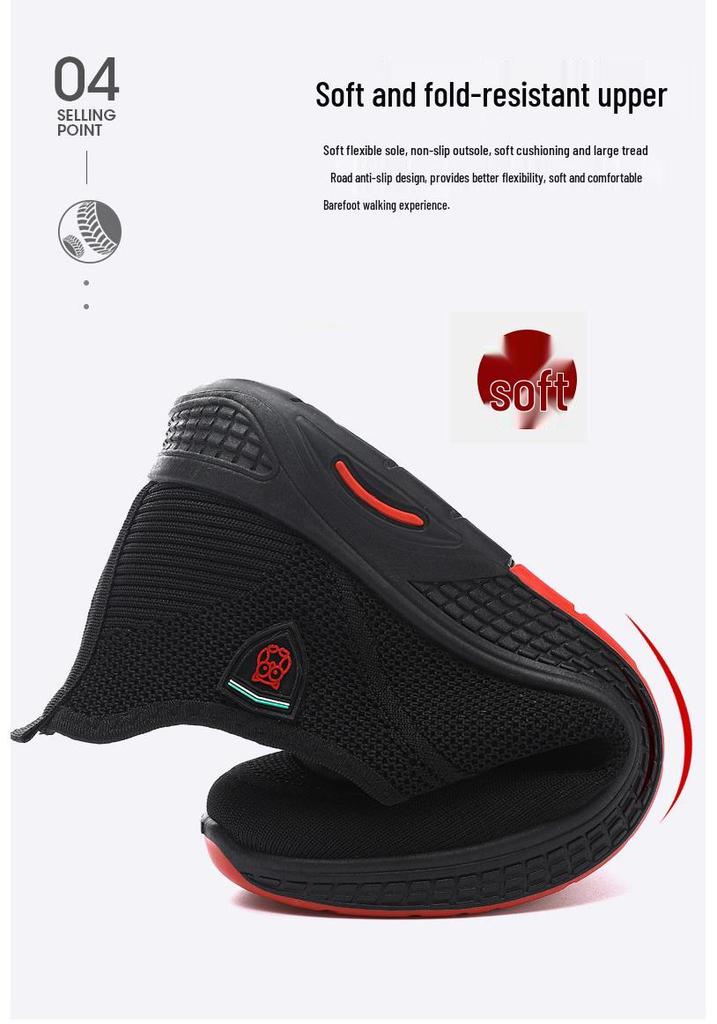 2024 Men's Lightweight Mesh Round Toe Casual Low-Top Sneakers - Comfortable, Stylish Sports Shoes
