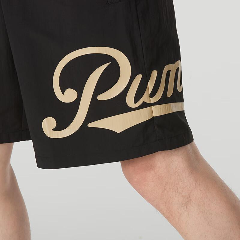 Puma Breathable Comfortable Five-Point Casual Shorts Men shorts Black 630941-01
