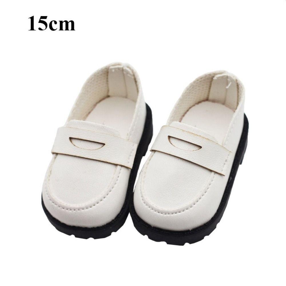 Mote Skinnsko for 15/20 cm Bomullsdukker for 1/12 1/14 Dukker for EXO-dukke