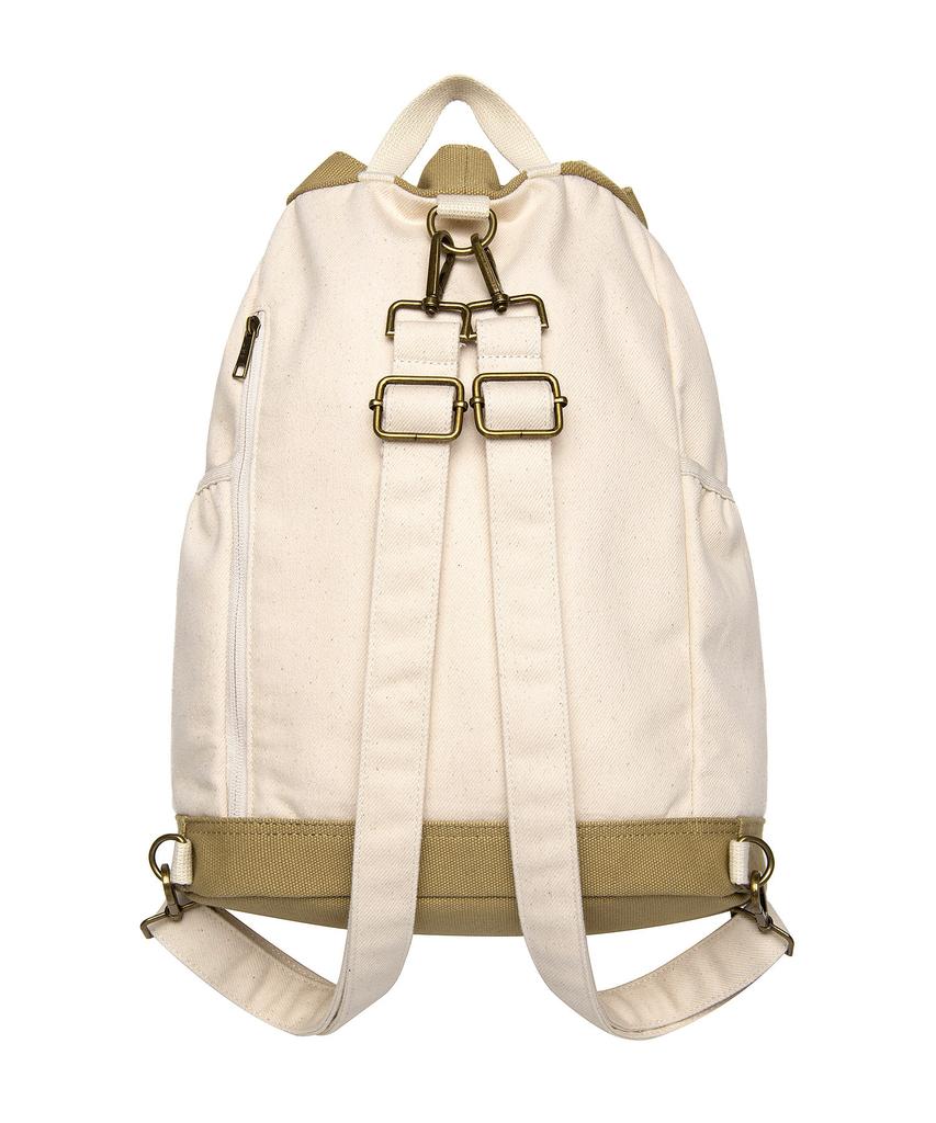 Lee Two-Way Bucket Backpack Ivory