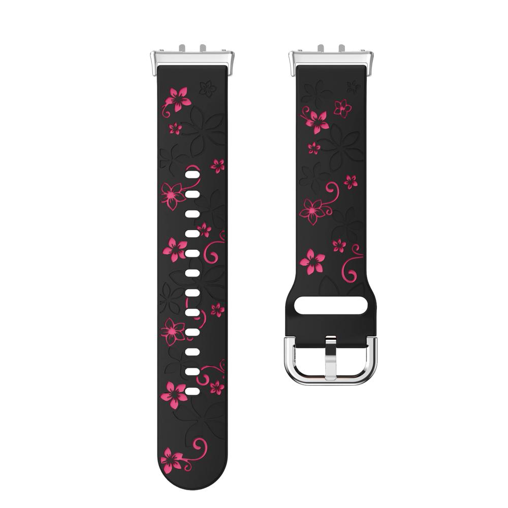 Silikon-Präge-Uhrenarmband für Galaxy Fit3 Wasserdicht und schweißfest Weich und bequem Sport-Uhrenarmband für Galaxy Fit3