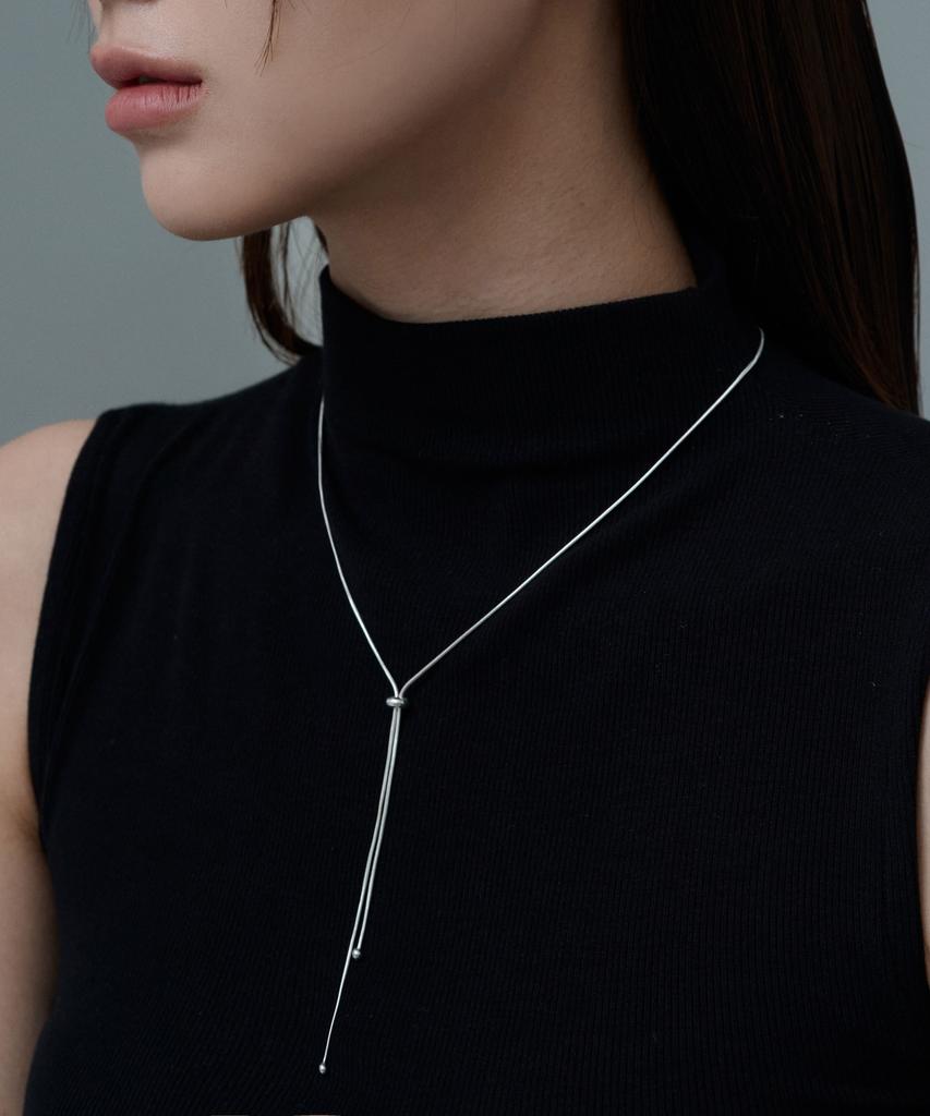 Baradu 925 Slide Tie Necklace