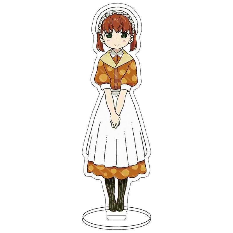 New Anime Acrylic Stand Model Kanna Kamui Tohru Action Figure Plate Holder Toys Gift