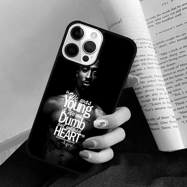 Rap Singer 2Pac Tupac Amaru Shakur phone Case Cover For IPhone 18 17 Air 16 15 14 Plus for apple 16 11 12 13 Pro Max