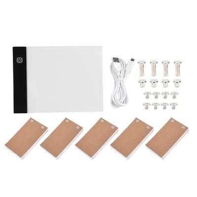 Hand Drawing LED Board Ultra Thin A6 Children USB  Book Kit Set Painting Art Supplies