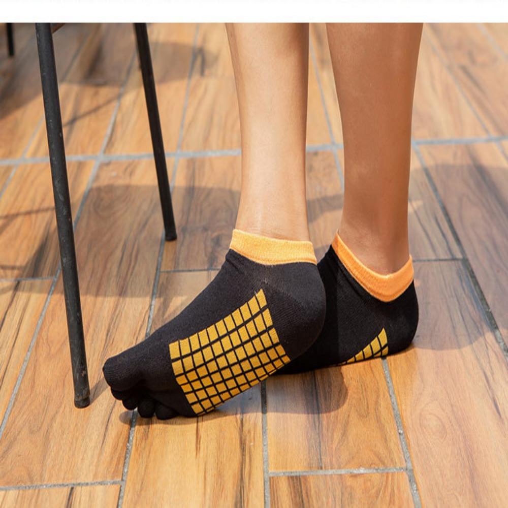 

Sweat Absorption Shape Up Sport Thin Five Finger Socks Men s Socks Short Tube Socks Cotton