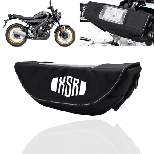 

Для XSR125 XSR155 xsr125 xsr155 2025 2024 2023 2022-2019 Аксессуары Сумка на руль Мотоциклетная Водонепроницаемая чёрный
