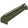 Chicken Feeder Trough Olive Green 108 X 20.5 X 20 Cm
