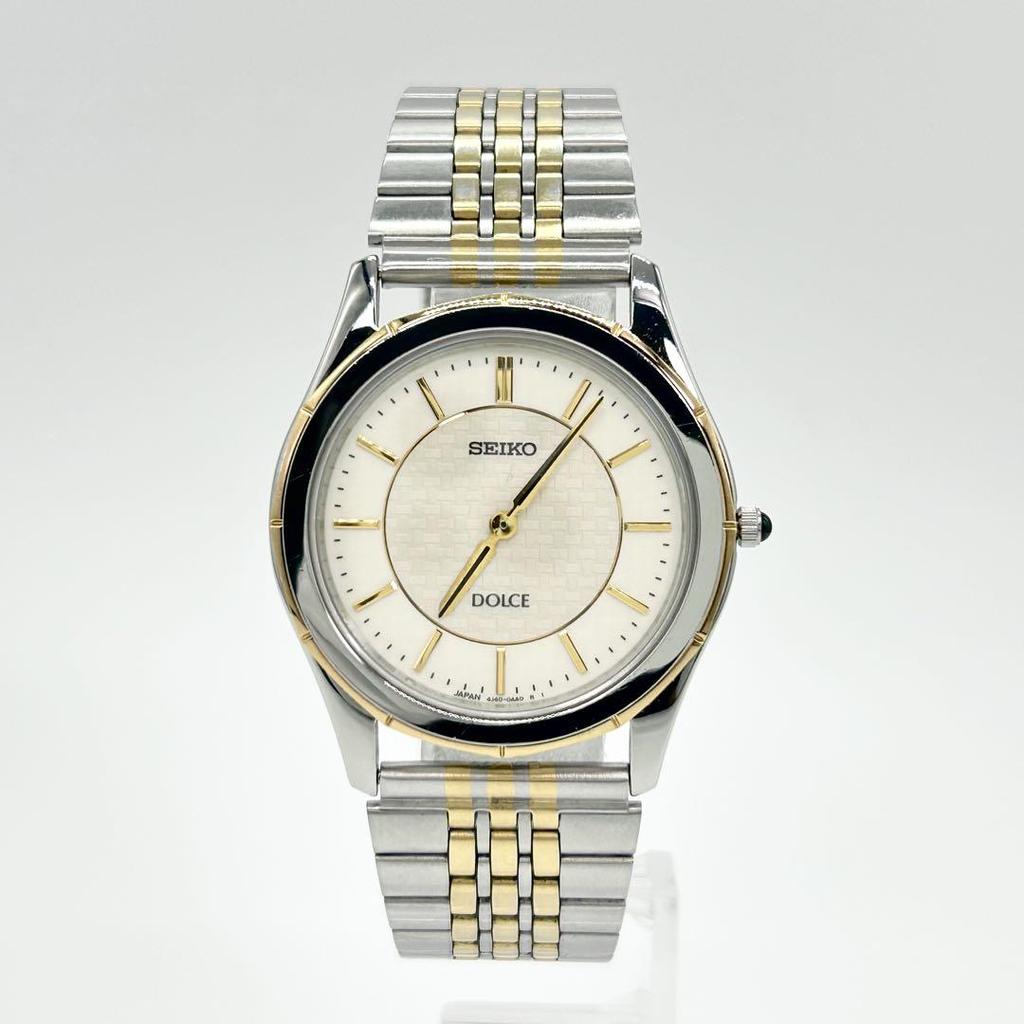[USED] SEIKO DOLCE 4J40-0AB0 Quartz Wristwatch