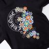 855 CHROME HEARTS 2025 Herbst und Winter Neues Übergrößen-Kapuzensweatshirt im klassischen Stil mit Logo, geeignet für Paare