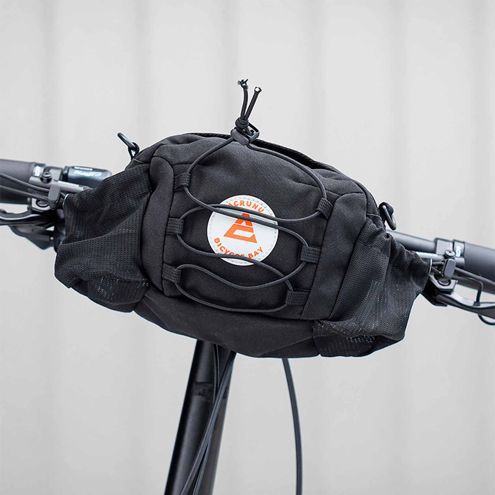 Cycling Front Bag, Carry Bag, Large-Capacity Portable Storage for Outdoor Bike Riding and Gear One Size