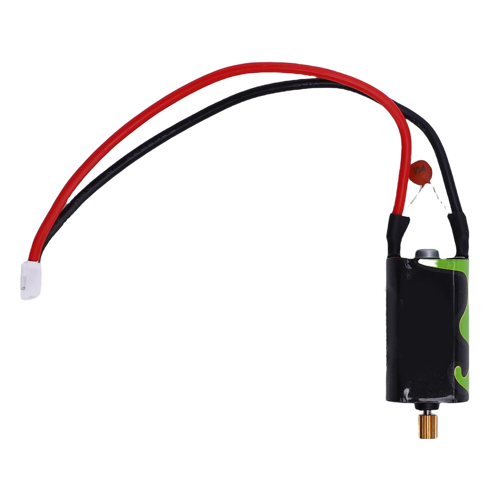 

RC Brushed Motor with Mount Set Replacement for Axial SCX24 AX24 1 24 RC Crawler 050 50T Brushed Motor and Mount