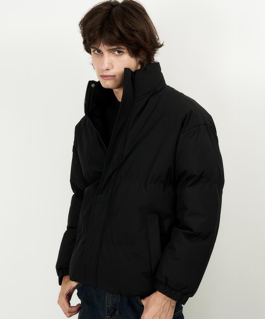 DWSE Essentials Puffer Short Padded Jacket (Black)