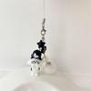 Cute Kitten Cat Fur Ball Bead Keychain Pendant Star Fish Charm Lanyard Girl Phone Chain Lovely Backpack Bag Ornament Couple Gift