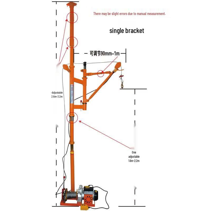 Mini Electric Hoist Support Frame