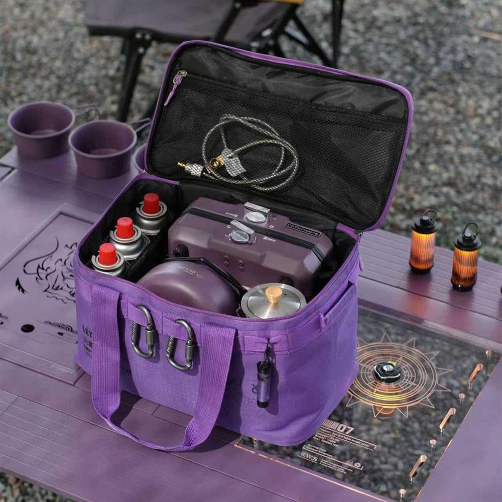 Folding Camping Picnic Box Large Capacity Outdoor Storage Box Camping Storage Bag  Picnic Tool